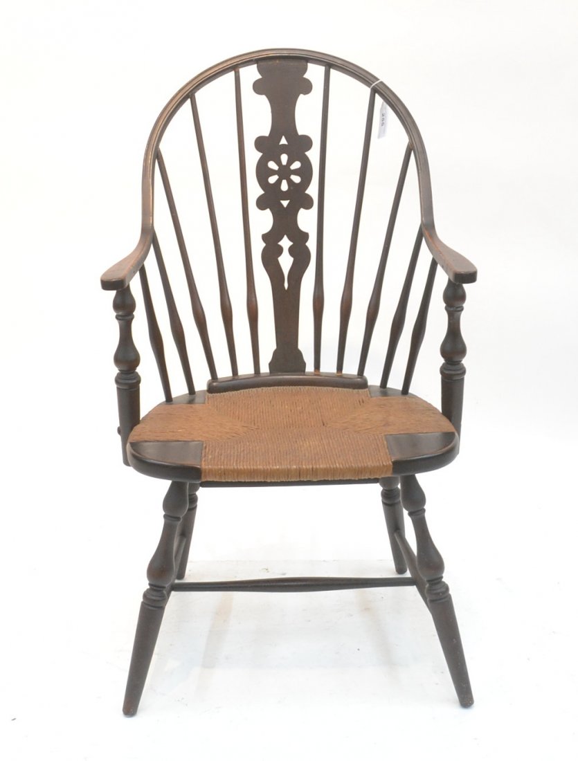 RUSH SEAT WINDSOR CHAIR