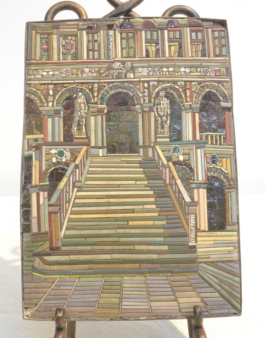 ARCHITECTURAL MICRO MOSAIC PLAQUE Feb 28, 2015 Echoes Antiques