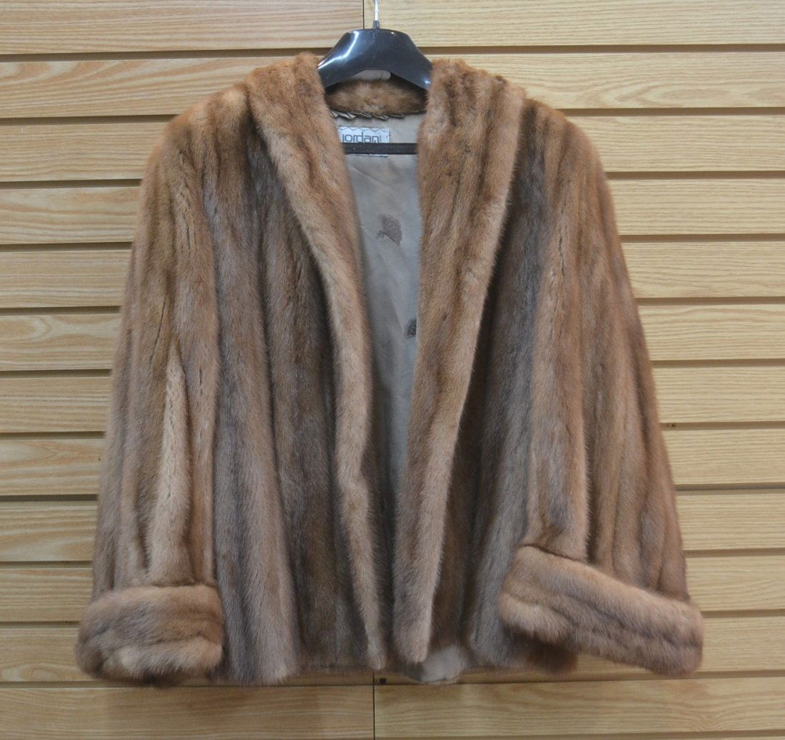 MINK JACKET ; SIZE MEDIUM: MINK JACKET ; SIZE MEDIUM