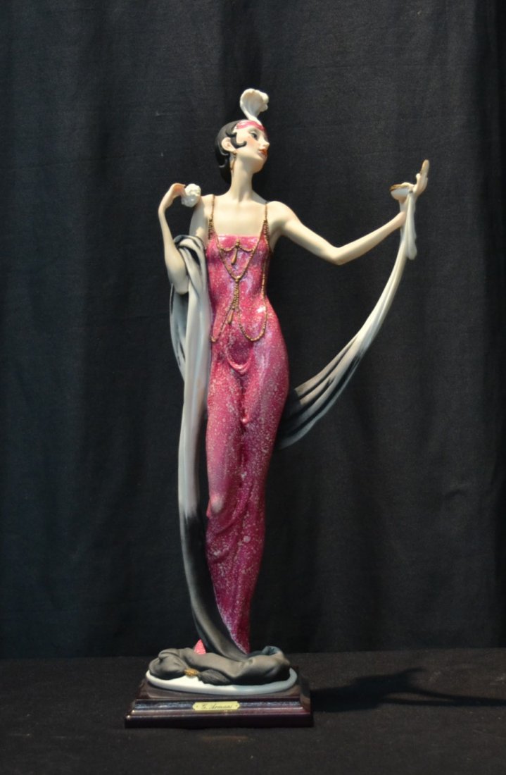 ARMANI LIMITED EDITION FLAPPER GIRL: 1467/5000 - 5" x 19"
