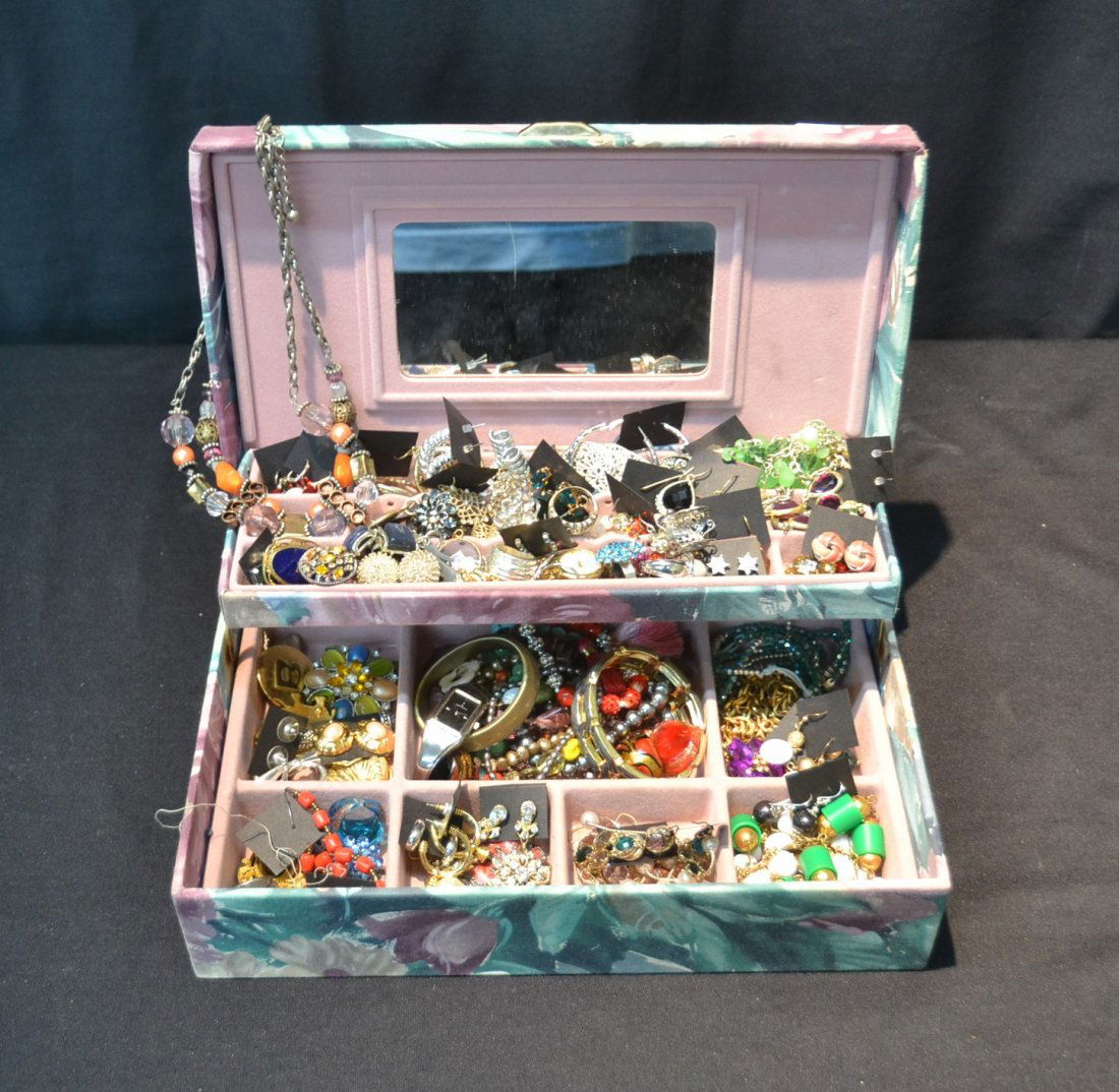 COSTUME JEWELRY INCLUDING ANNE KLEIN , CORO,: STERLING NECKLACES & BRACELETS