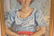 OIL ON CANVAS PORTRAIT OF WOMAN SIGNED - 4