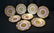 (8) KARLSBAD W.GERMANY SERVICE PLATES WITH