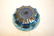 L.C TIFFANY FAVRILLE BLUE IRIDESCENT BOWL - 8
