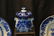 ASSORTED ANTIQUE FLOW BLUE INCLUDING PLATE, - 3