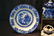 ASSORTED ANTIQUE FLOW BLUE INCLUDING PLATE, - 4