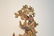 CARVED SOAPSTONE SCULPTURE OF BIRDS & FLOWERS - 2