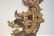 CARVED SOAPSTONE SCULPTURE OF BIRDS & FLOWERS - 3