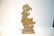 CARVED SOAPSTONE SCULPTURE OF BIRDS & FLOWERS - 5