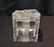 TIFFANY & Co. CRYSTAL COVERED BOX - 3" x 3" x 3"