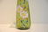 VICTORIAN GREEN GLASS RUFFLED VASE - 2