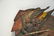COLD PAINTED IRON RELEIF PLAQUE OF FRENCH SOLDIERS - 8