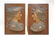 (Pr) BRONZE ROMAN BUSTS MOUNTED ON WOOD