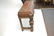 19thC HEAVILY CARVED OAK CONSOLE WITH CARVED - 5