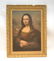 OIL ON CANVAS MONA LISA PORTRAIT SIGNED