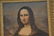 OIL ON CANVAS MONA LISA PORTRAIT SIGNED - 2