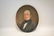 OVAL PASTEL PAINTING OF JOHN QUINCY ADAMS MOUNTED - 2