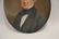 OVAL PASTEL PAINTING OF JOHN QUINCY ADAMS MOUNTED - 4