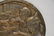 ROUND BRONZE RELEIF PLAQUE OF 3 MALE FIGURES - 3