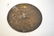 ROUND BRONZE RELEIF PLAQUE OF 3 MALE FIGURES - 7