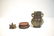 2-TONE COVERED JADE VASE WITH FOO DOG HANDLES - 5
