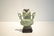COVERED JADE VASE WITH RING HANDLES - 2