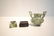 COVERED JADE VASE WITH RING HANDLES - 6