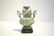 COVERED JADE VASE WITH RING HANDLES - 8