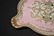 LARGE HAND PAINTED PORCELAIN TRAY WITH - 5