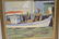OIL ON BOARD IMPRESSIONIST BOATS & LONG SHOREMAN - 3