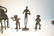 (7) SURREALIST BRONZE MUSICAL FIGURES - 6