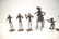 (7) SURREALIST BRONZE MUSICAL FIGURES - 7