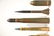 (5) ARTILLERY SHELLS INCLUDING 57mm CARTRIDGE , - 4