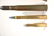 (5) ARTILLERY SHELLS INCLUDING 57mm CARTRIDGE , - 5