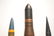 (5) ARTILLERY SHELLS INCLUDING 57mm CARTRIDGE , - 7