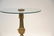 BRONZE & GLASS TOP END TABLE WITH - 3
