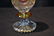 CUT GLASS GOBLET WITH ETCHED MEDALLIONS - 6