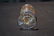 CUT GLASS GOBLET WITH ETCHED MEDALLIONS - 7