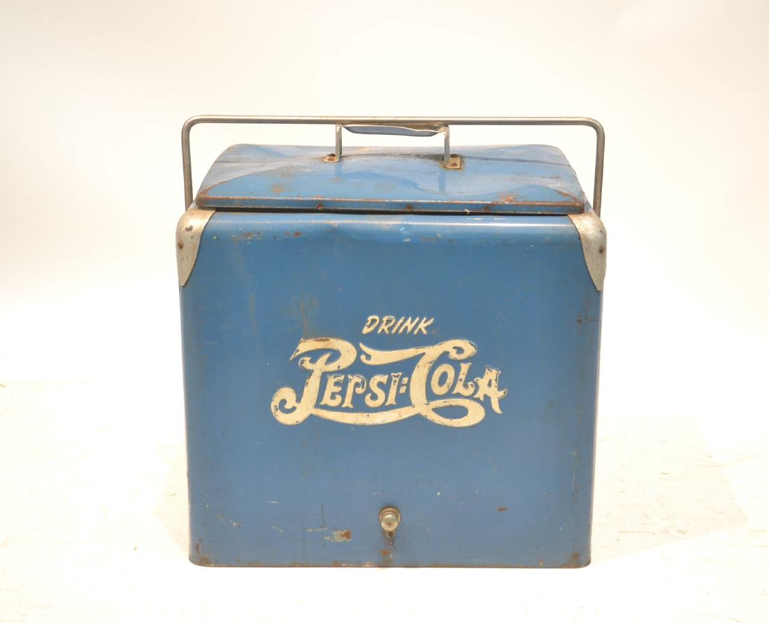 PEPSI COLA ICE CHEST COOLER - 18" x 13" x 19": PEPSI COLA ICE CHEST COOLER - 18" x 13" x 19"
