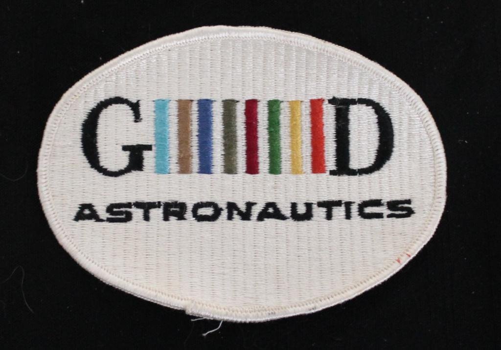 Apollo-Era General Dynamics Patch: A vintage 4.75" wide General Dynamics patch with a bare cloth backing. Great condition.