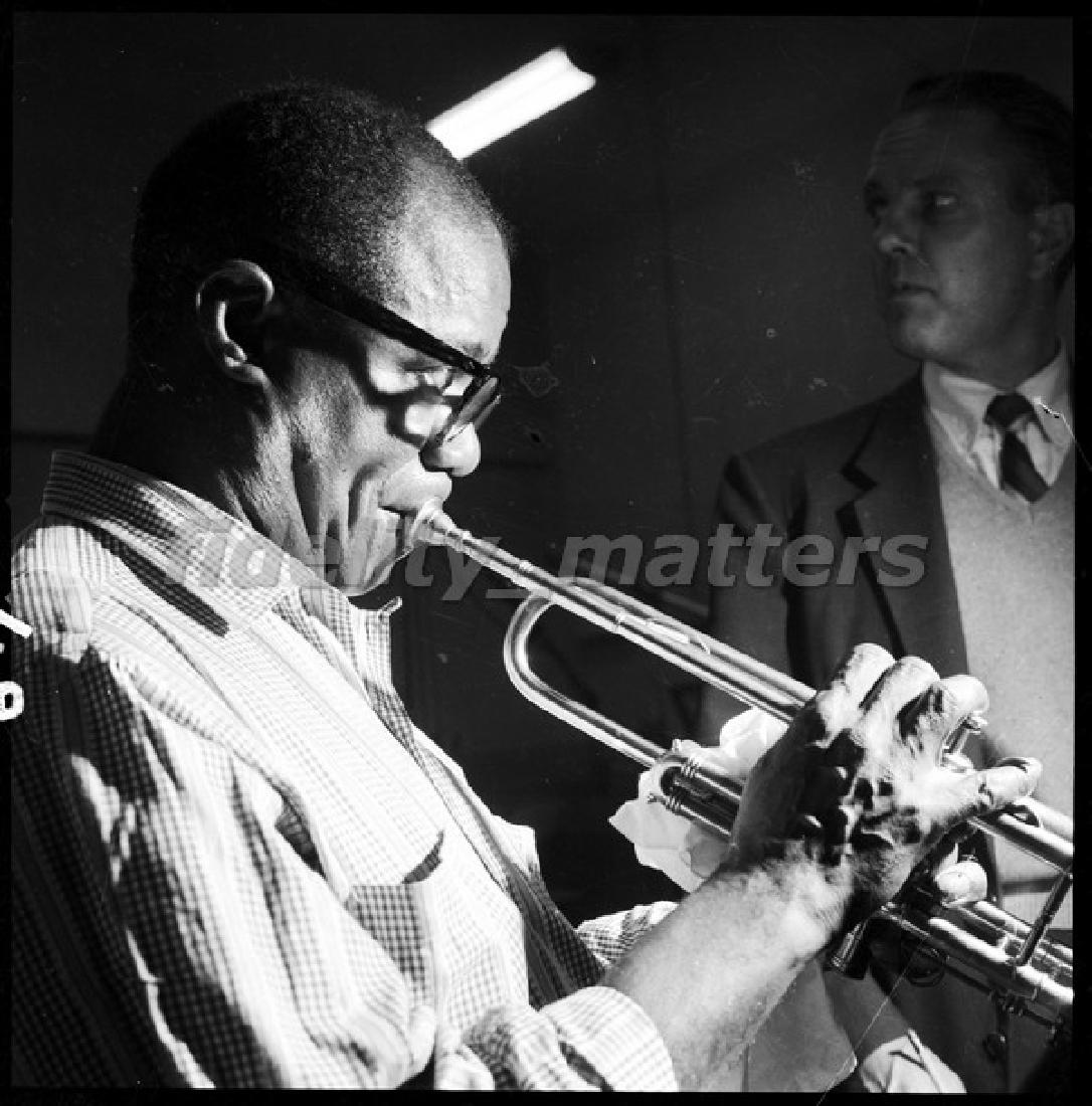 BURT GOLDBLATT ARCHIVE - LOUIS ARMSTRONG (1 of 6)