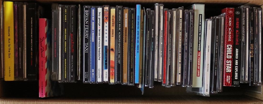 CD COLLECTION: CD COLLECTION. Approximately 200 CD albums, singles and promo CDs covering a broad mix of mainly Pop with some Rock. Highlights include Prince, The Smiths, Michael Jackson, Queen, Marc Almond, Erasure