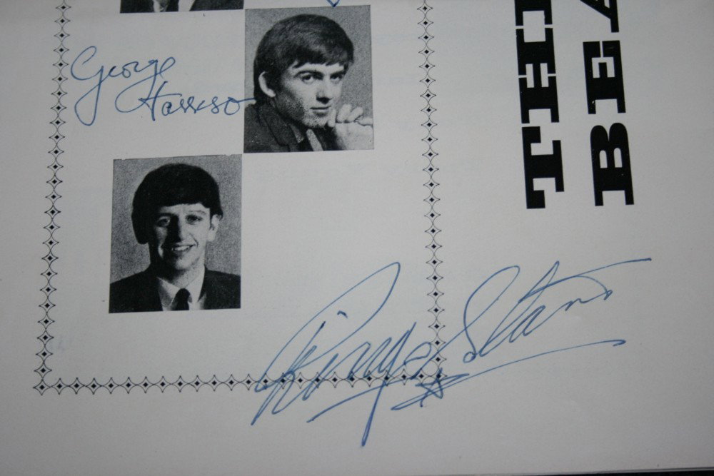 BEATLES SIGNED PROGRAMME - 3
