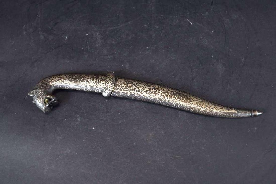 Antique Bidri Inlaid Dagger (1 of 6)