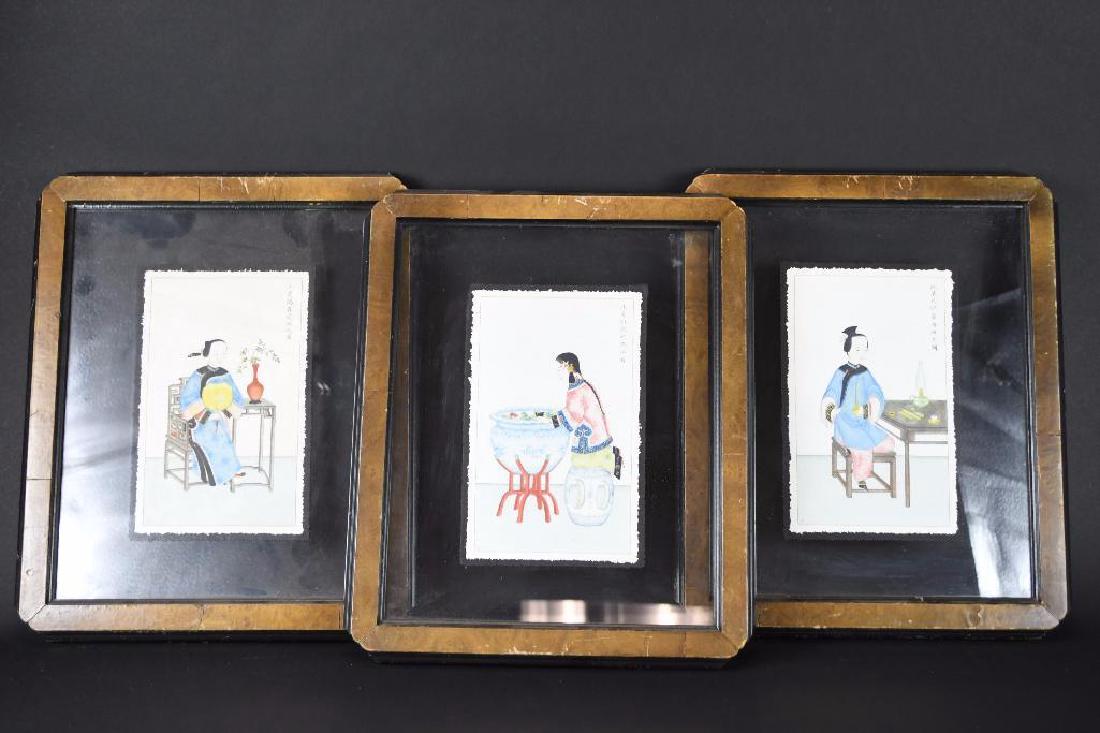 Three Framed Chinese Pictures (1 of 20)