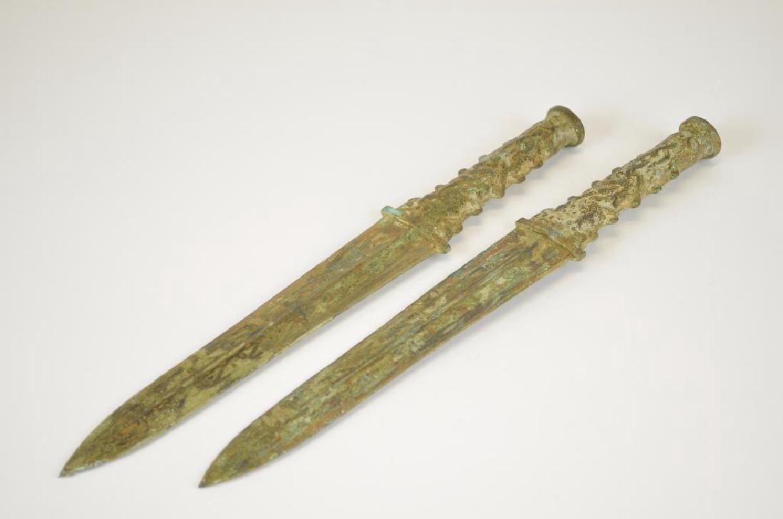 Two Bronze Archaic Style Daggers (1 of 11)