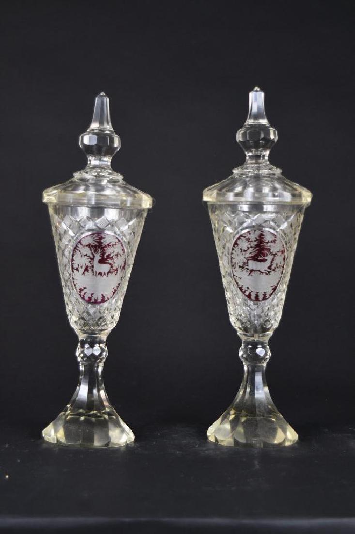 Pair of Crystal Decanters (1 of 7)