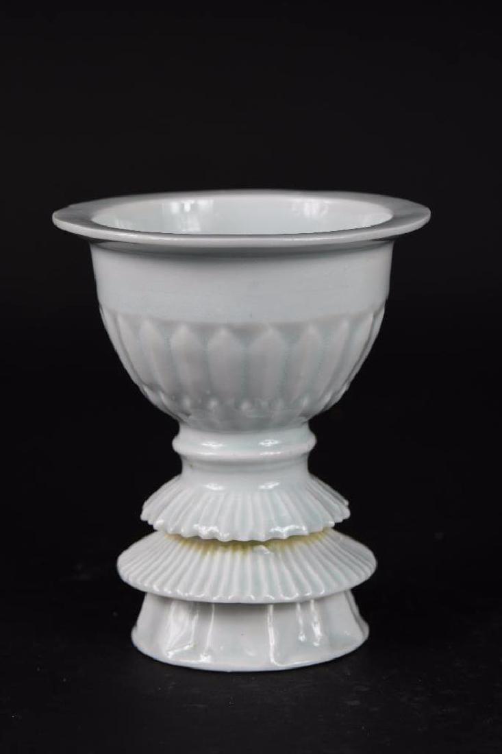 Chinese Celadon Glaze Porcelain Cup (1 of 9)