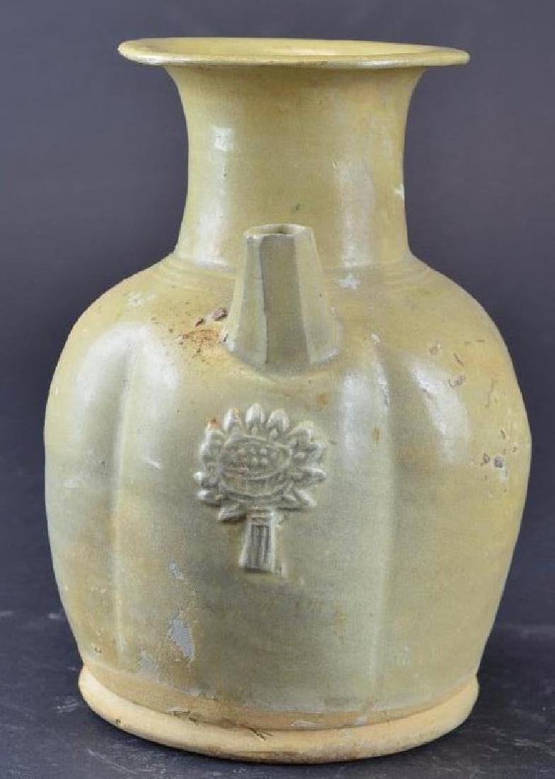 Chinese Celadon Glaze Porcelain Ewer (1 of 9)