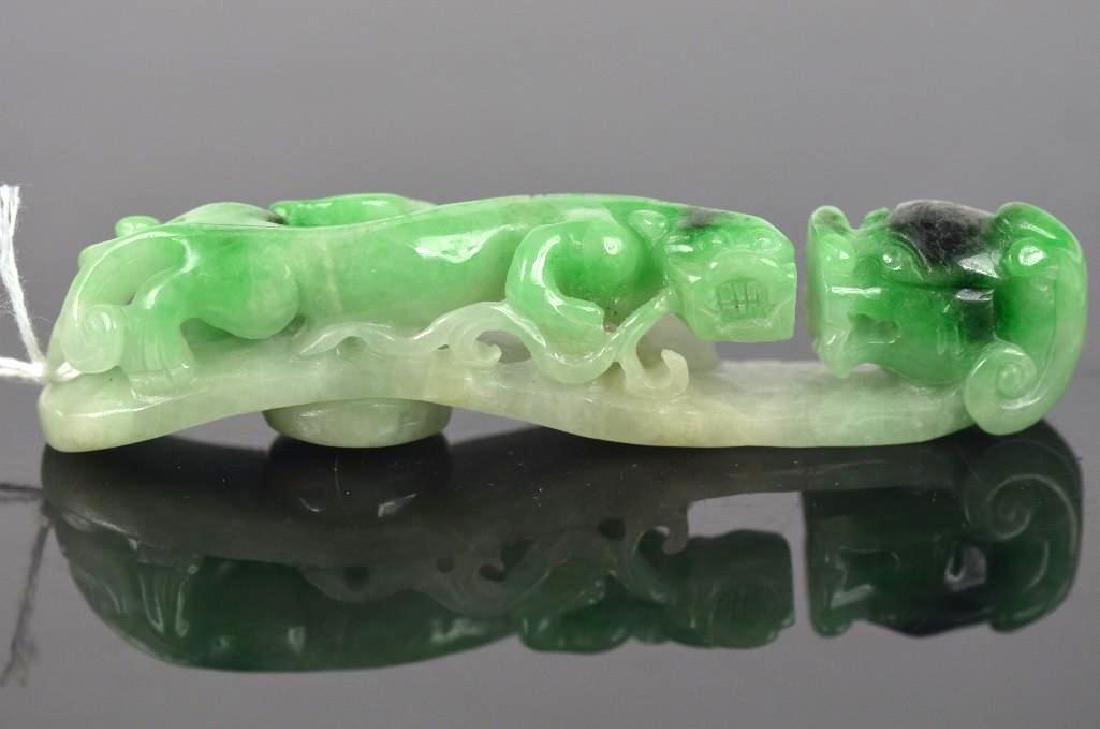 Chinese Jadeite Belt Hook (1 of 7)